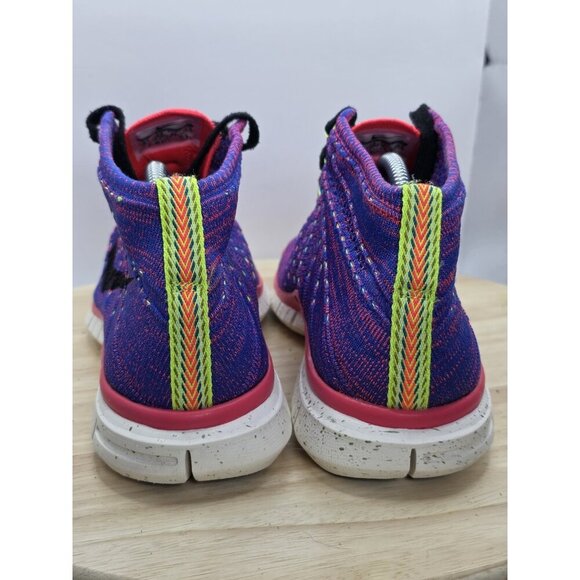 Nike Free Flyknit Chukka Men's Size 8.5 Running Shoes Game Royal - Picture 6 of 10